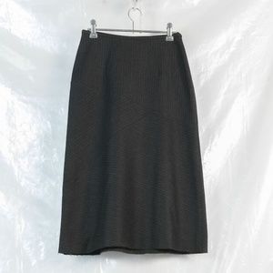 ISABEL MARANT dark stripe diagonal  skirt S  $750